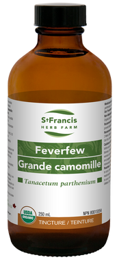 St. Francis Herb Farm Feverfew, 250 ml | NutriFarm.ca