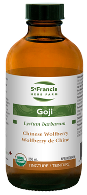 St. Francis Herb Farm Goji, 250 ml | NutriFarm.ca