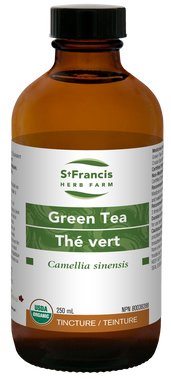 St. Francis Herb Farm Green Tea, 250 ml | NutriFarm.ca