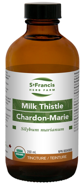St. Francis Herb Farm Milk Thistle, 250 ml | NutriFarm.ca