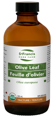St. Francis Herb Farm Olive Leaf, 250 ml | NutriFarm.ca