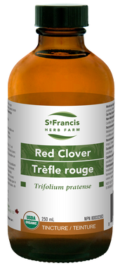 St. Francis Herb Farm Red Clover, 250 ml | NutriFarm.ca