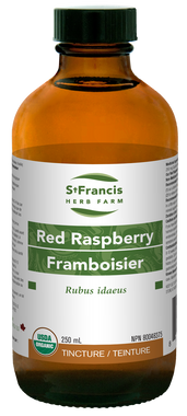 St. Francis Herb Farm Red Raspberry, 250 ml | NutriFarm.ca