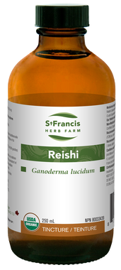 St. Francis Herb Farm Reishi Mushroom, 250 ml | NutriFarm.ca