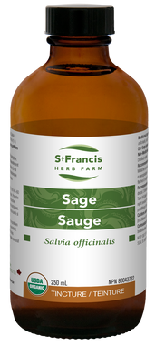 St. Francis Herb Farm Sage, 250 ml | NutriFarm.ca