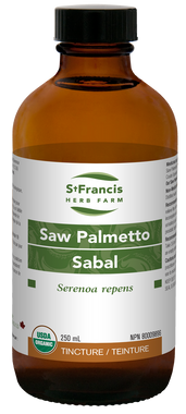 St. Francis Herb Farm Saw Palmetto, 250 ml | NutriFarm.ca