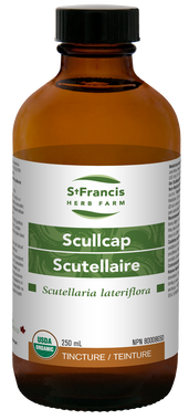 St. Francis Herb Farm Scullcap, 250 ml | NutriFarm.ca