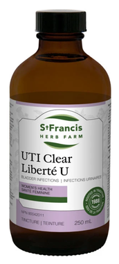 St. Francis Herb Farm UTI Clear (formerly Uritrin), 250 ml | NutriFarm.ca