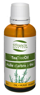St. Francis Herb Farm Tea Tree Oil, 30 ml | NutriFarm.ca