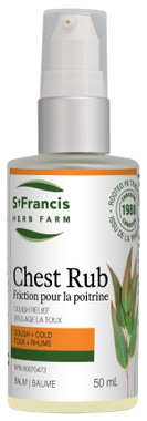 St. Francis Herb Farm Chest Rub Balm, 50 ml | NutriFarm.ca