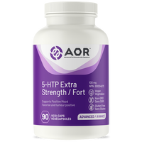 AOR 5-HTP Extra Strength (Formerly Tryfonia Max), 90 Vegetable Capsules | NutriFarm.ca