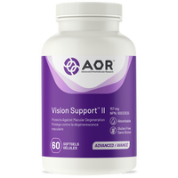 AOR Vision Support ii, 60 Softgels | NutriFarm.ca
