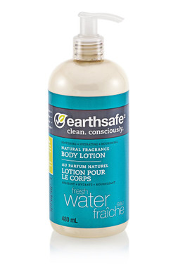 earthsafe Fresh Water Natural Fragrance Body Lotion, 480 ml | NutriFarm.ca