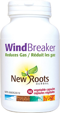 New Roots Wind Breaker, 90 Veg Capsules | NutriFarm.ca