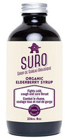 SURO Organic elderberry syrup, 236 ml | NutriFarm.ca