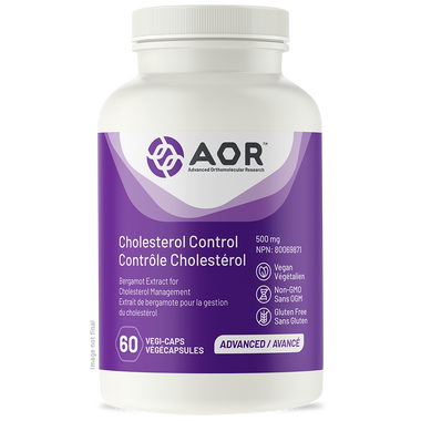 AOR Cholesterol Control (Formerly Opti-Cholest), 60 Vegetable Capsules | NutriFarm.ca