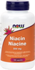 NOW Niacin 500 mg, 100 Capsules | NutriFarm.ca