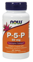 NOW P-5-P 50 mg, 60 Tablets | NutriFarm.ca