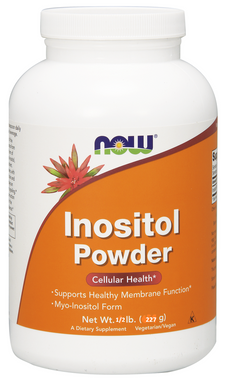 NOW Inositol powder, 227 g | NutriFarm.ca