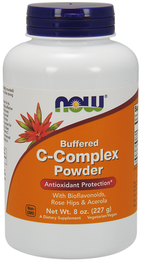 NOW Buffered C-Complex Powder, 227 g | NutriFarm.ca