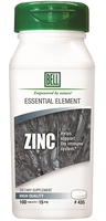 Bell Zinc 15 mg, 100 Tablets | NutriFarm.ca