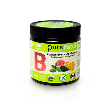 Pranin Organic PureFood B, 45 g | NutriFarm.ca