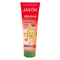 Jason Kids Only Strawberry Toothpaste, 119 g | NutriFarm.ca