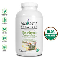 Nova Scotia Organics Nova Greens, 240 g | NutriFarm.ca