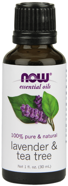NOW Lavender and Tea Tree, 30 ml | NutriFarm.ca