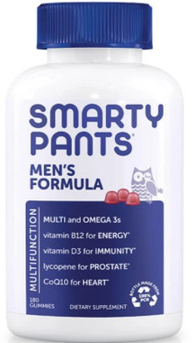 SmartyPants Men's Formula, 180 Gummies | NutriFarm.ca