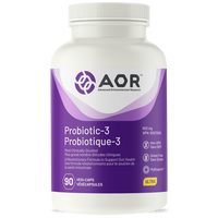 AOR Probiotic-3, 90 Veg Capsules | NutriFarm.ca