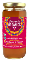 Heavenly Organics Acacia Himalayan Honey, 500 g | NutriFarm.ca