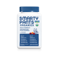 SmartyPants Men's Formula, 120 Gummies | NutriFarm.ca