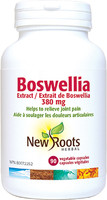 New Roots Boswellia Extract 380 mg, 90 Vegetable Capsules | NutriFarm.ca