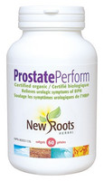 New Roots Prostate Perform Certified Organic, 60 Softgels | NutriFarm.ca