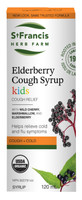 St. Francis Herb Farm Elderberry Cough Syrup Kids (Formerly Stop It Cold Cough Syrup Kids), 120 ml | NutriFarm.ca