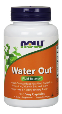 NOW Water Out Herbal Diuretic, 100 Vegetable Capsules | NutriFarm.ca