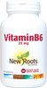 New Roots Vitamin B6 25 mg, 60 Capsules | NutriFarm.ca