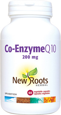 New Roots Co-Enzyme Q10, 60 Vegetable Capsules | NutriFarm.ca