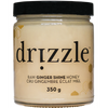 Drizzle Honey Ginger Shine Raw Honey, 350 g | NutriFarm.ca