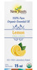 New Roots Lemon Essential Oil, 15 ml | NutriFarm.ca