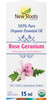 New Roots Rose Geranium Essential Oil, 15 ml | NutriFarm.ca
