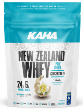 Kaha New Zealand Whey Concentrate Vanilla,720 g | NutriFarm.ca