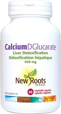 New Roots Calcium DGlucarate, 60 Vegetable Capsules | NutriFarm.ca