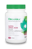 Organika Alpha Lipoic Acid 100 mg, 120 Caps | NutriFarm.ca