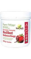 New Roots Fermented Red Beet, 150 g | NutriFarm.ca
