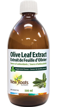 New Roots Olive Leaf Extract, 500 ml | NutriFarm.ca