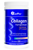 CanPrev Collagen Full Spectrum Peptiplus Powder, 250 g | NutriFarm.ca