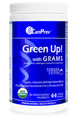 CanPrev Green Up with Grams, 300 g | NutriFarm.ca