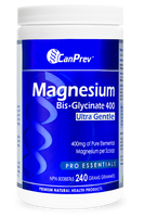 CanPrev Magnesium Bis-glycinate 400 Ultra Gentle, 240 g | NutriFarm.ca